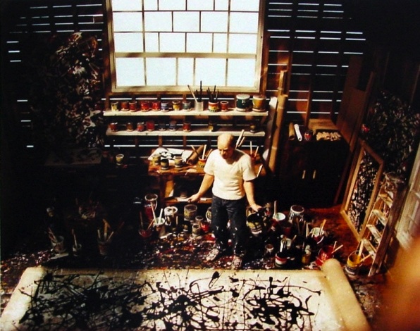 Pollock in Studio